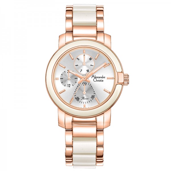 Alexandre Christie AC 2993 Rosegold White BFBRGSL